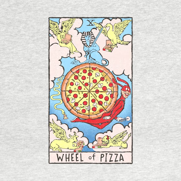 WHEEL of PIZZA by kookylove